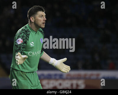 Sheffield Mercoledì / Burnley - Sky Bet Championship - Hillsborough. Sheffield Mercoledì portiere Keiren Westwood Foto Stock