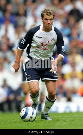 Calcio - fa Barclays Premiership - Tottenham Hotspur v Chelsea - White Hart Lane. Teemu Tainio, Tottenham Hotspurs Foto Stock