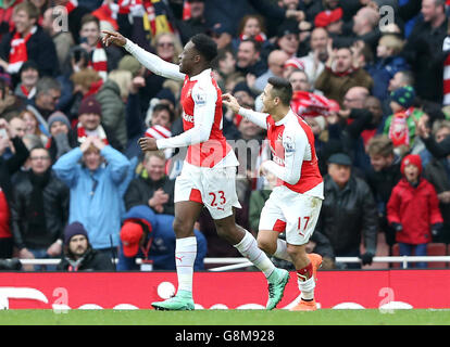 Arsenal V Leicester City - Barclays Premier League - Emirates Stadium Foto Stock