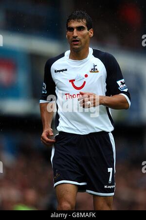 Calcio - fa Barclays Premiership - Portsmouth v Tottenham Hotspur - Fratton Park. Paul Stalteri, Tottenham Hotspur Foto Stock