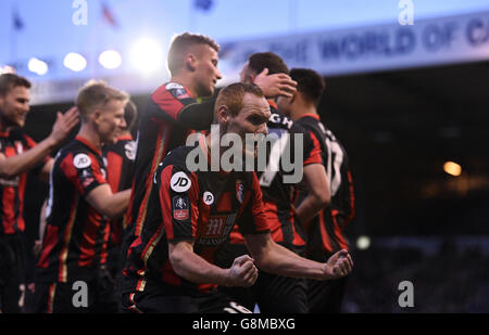 Portsmouth v AFC Bournemouth - Emirates FA Cup - quarto round - Fratton Park Foto Stock