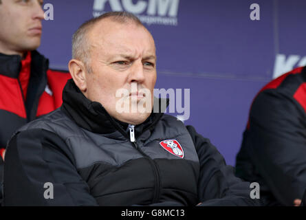 Rotherham Regno v Charlton Athletic - Sky scommessa campionato - AESSEAL New York Stadium Foto Stock