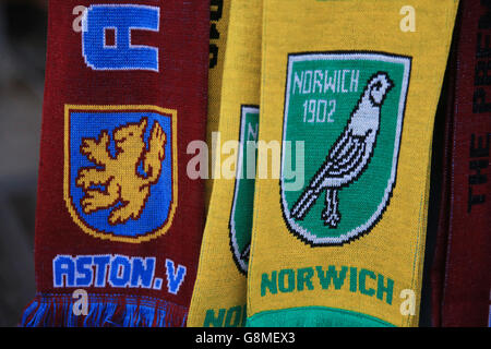 Aston Villa v Norwich City - Barclays Premier League - Villa Park Foto Stock