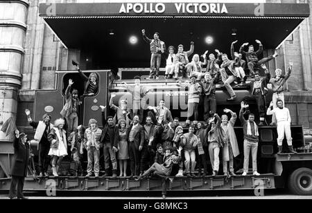 Starlight Express - Cast Photocall - Apollo Victoria Theatre, Londra Foto Stock