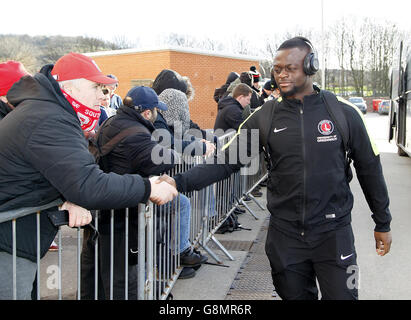 Rotherham Regno v Charlton Athletic - Sky scommessa campionato - AESSEAL New York Stadium Foto Stock