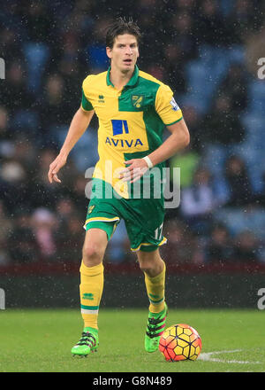 Aston Villa v Norwich City - Barclays Premier League - Villa Park Foto Stock