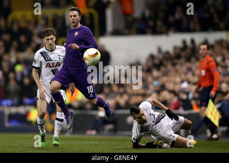 Tottenham Hotspur v Fiorentina - UEFA Europa League - Round di 32 - Seconda tappa - White Hart Lane Foto Stock