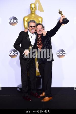 La 88th Academy Awards - Press Room - Los Angeles Foto Stock