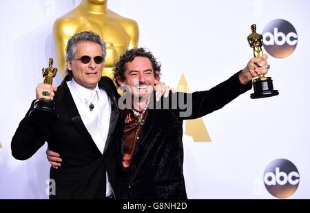 La 88th Academy Awards - Press Room - Los Angeles Foto Stock