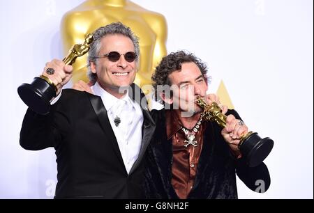 La 88th Academy Awards - Press Room - Los Angeles Foto Stock