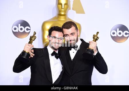 La 88th Academy Awards - Press Room - Los Angeles Foto Stock