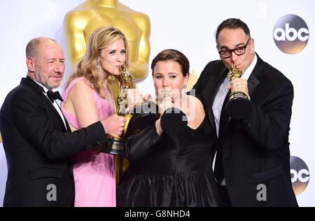 La 88th Academy Awards - Press Room - Los Angeles Foto Stock