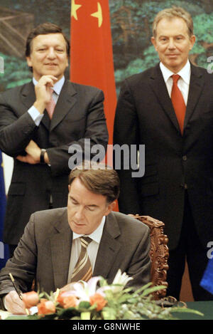 La politica di Blair 12 Foto Stock