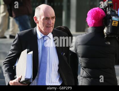 Anglo Irish Bank causa in tribunale Foto Stock