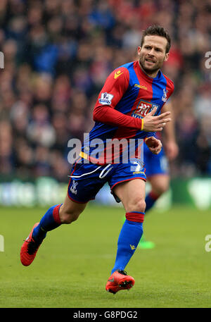 Crystal Palace / Liverpool - Barclays Premier League - Selhurst Park. Yohan Cabaye del Crystal Palace durante la partita della Barclays Premier League a Selhurst Park, Londra. Foto Stock