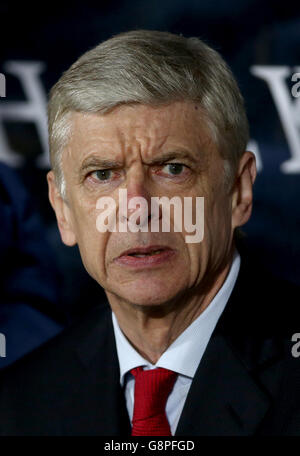 Hull City / Arsenal - Emirates fa Cup - Fifth Round Replay - KC Stadium. Arsenal manager Wenger Foto Stock