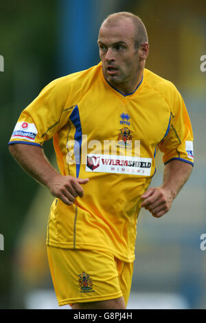 Calcio - amichevole - Halifax Town / Leeds United - The Shay Stadium. Gary Brabin, città di Halifax Foto Stock