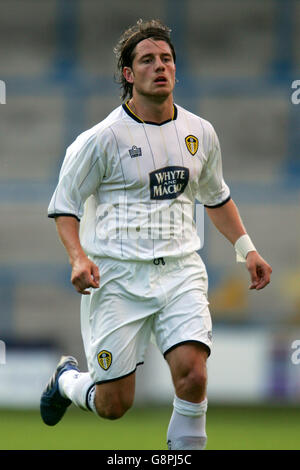 Calcio - friendly - Halifax Town v Leeds United - The Shay Stadium. Gylfi Einarsson, Leeds United Foto Stock