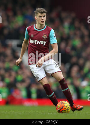 West Ham United / Sunderland - Barclays Premier League - Upton Park. West Ham United's Sam Byram Foto Stock