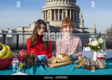 Fairtrade quindicina 2016 lancio Foto Stock