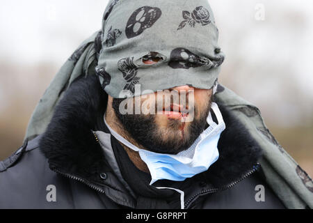 Crisi di migranti Foto Stock