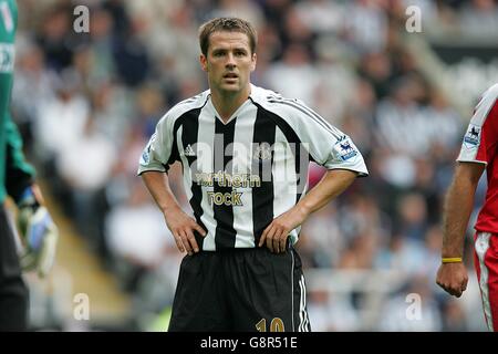 Calcio - fa Barclays Premiership - Newcastle United contro Fulham - St James' Park. Michael Owen di Newcastle United Foto Stock