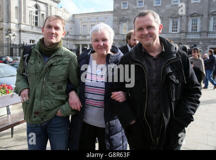 Il Parlamento irlandese si siede Foto Stock