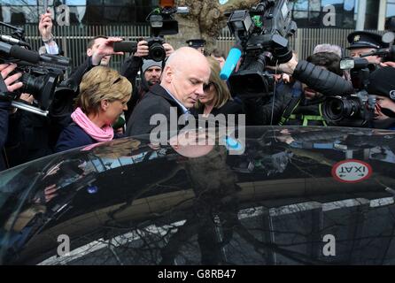 Anglo Irish Bank causa in tribunale Foto Stock