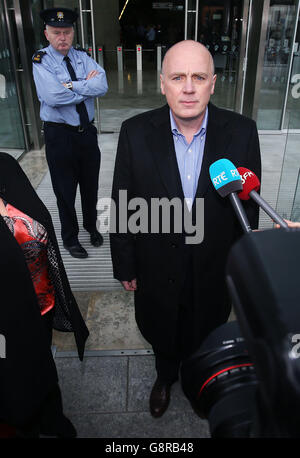 Anglo Irish Bank causa in tribunale Foto Stock