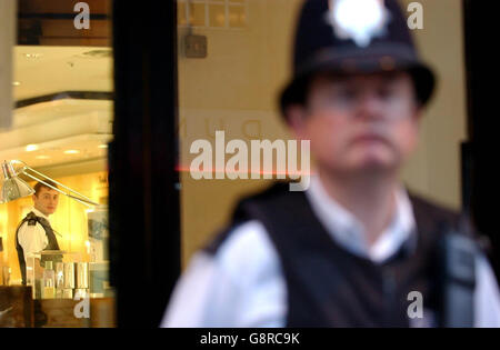 La polizia HarveyNichols 4 Foto Stock