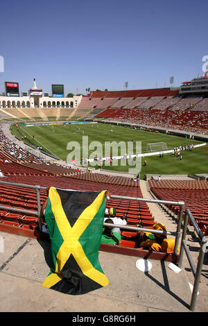 Calcio - CONCACAF Gold Cup 2005 - Gruppo C - Giamaica contro Sud Africa - Los Angeles Memorial Coliseum. Una vista generale del Los Angeles Memorial Coliseum Foto Stock