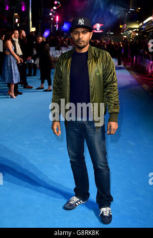 Eddie l'Aquila Premiere Europeo - Londra Foto Stock