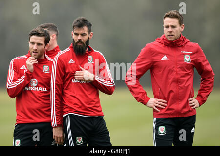 Il Galles v Irlanda del Nord - International Friendly - Galles sessione di formazione - Vale Resort Foto Stock