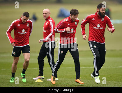 Il Galles v Irlanda del Nord - International Friendly - Galles sessione di formazione - Vale Resort Foto Stock