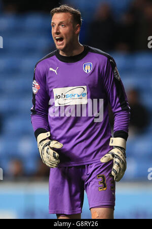 Coventry City v Colchester United - Cielo lega Bet One - Ricoh Arena Foto Stock