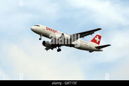 Piano Stock - Aeroporto di Heathrow Foto Stock