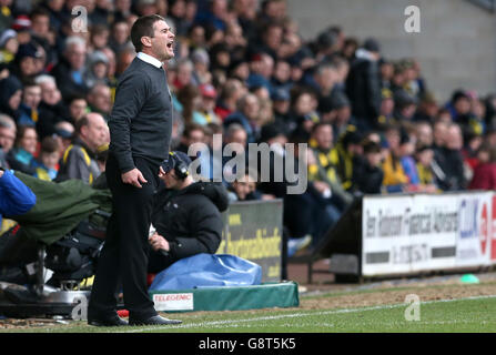 Burton Albion v Oldham Athletic - Cielo lega Bet One - Pirelli Stadium Foto Stock