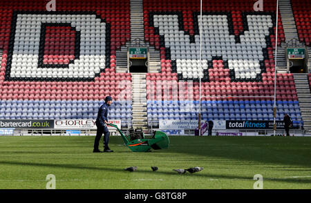 Wigan Athletic v Rochdale - Cielo lega Bet One - DW Stadium Foto Stock