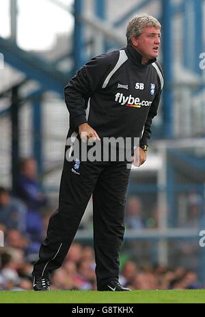 Calcio - fa Barclays Premiership - Portsmouth v Birmingham City - Fratton Park. Steve Bruce, responsabile della città di Birmingham Foto Stock