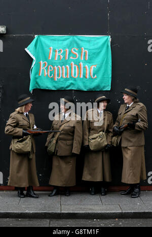 1916 Pasqua commemorazione di salita Foto Stock