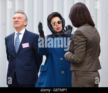 Royal visita a Liverpool Foto Stock