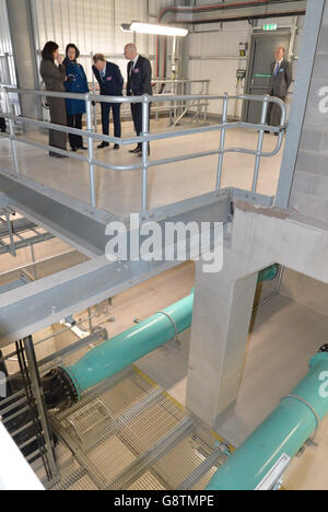 Royal visita a Liverpool Foto Stock