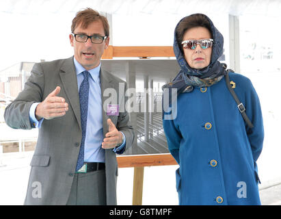 Royal visita a Liverpool Foto Stock