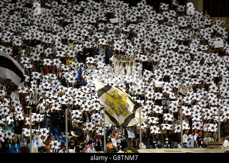 Soccer - UEFA Champions League - Gruppo C - Udinese v Panathinaikos - Stadio Friuli Foto Stock