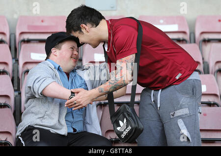 Northampton v Bristol Rovers - Sky scommessa lega due - Sixfields Stadium Foto Stock