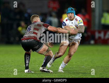 Gloucester Rugby v Exeter Chiefs - Aviva Premiership - Kingsholm Stadium Foto Stock