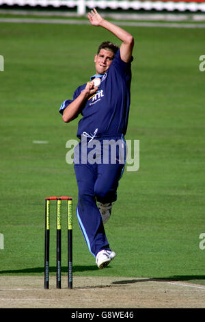 Cricket - totesport National Cricket League - Divisione due - Surrey Lions contro Scozia - The Brit Oval. Jake Dernbach, Lions Surrey Foto Stock