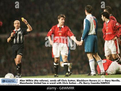 Calcio - FA Carling Premiership - Manchester United v Blackburn Rovers Foto Stock