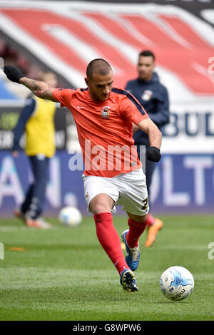 Wigan Athletic v Coventry City - Sky Bet League One - DW Stadium. Marcus Tudgay, città di Coventry Foto Stock