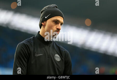 Manchester City v Paris Saint-Germain - UEFA Champions League - Quarti di Finale - Seconda tappa - Etihad Stadium Foto Stock